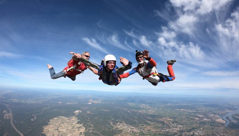 Formation en chute libre